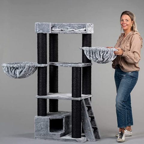 Arbre à chat XXL spécial Maine Coon - avis Chatterie Astra Maine Coon